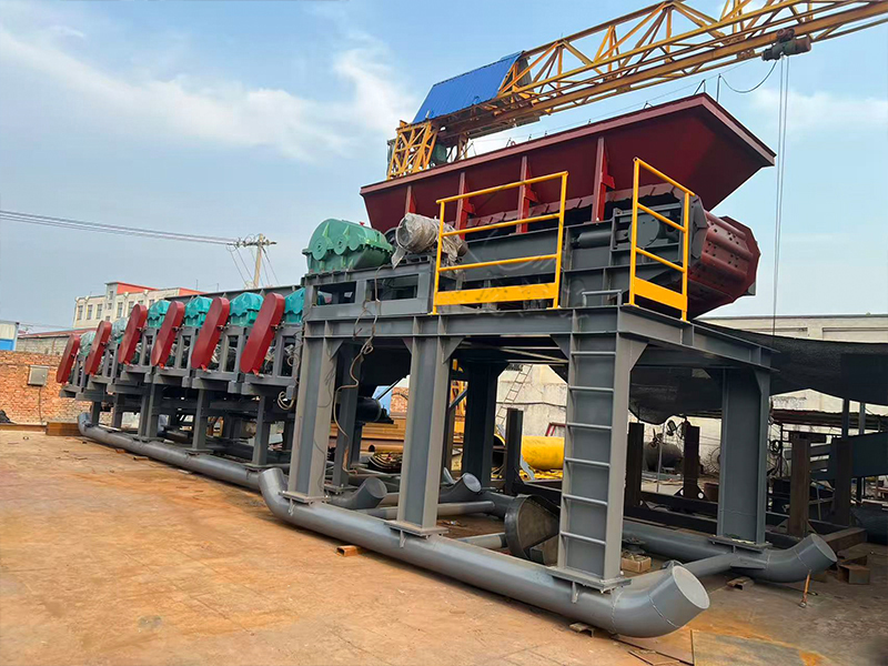 雪橇移動(dòng)式泥石分離機(jī)